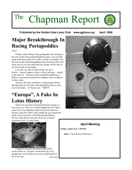 Chapman Report