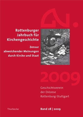 Rottenburger Jahrbuch Für Kirchengeschichte