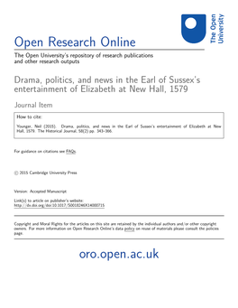 Open Research Online Oro.Open.Ac.Uk