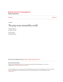 The Pop Scene Around the World Andrew Clawson Iowa State University