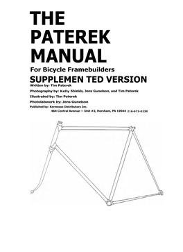 The Paterek Manual