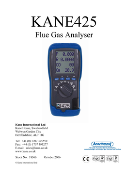 Flue Gas Analyser