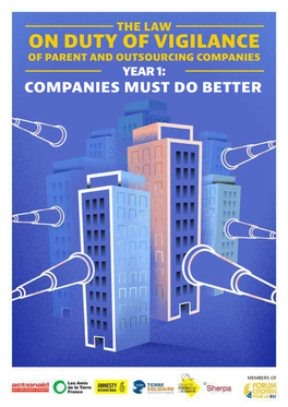 Year 1 Companies Must