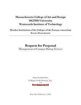 COF Dining Services RFP (PDF)