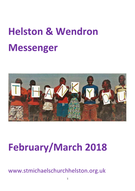 Helston & Wendron Messenger February/March 2018