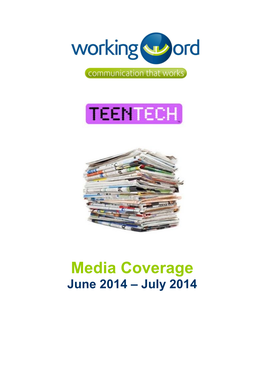 Media Coverage June 2014 – July 2014
