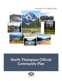 North Thompson Official Community Plan