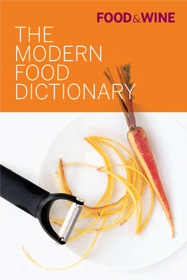 The Modern Food Dictionary