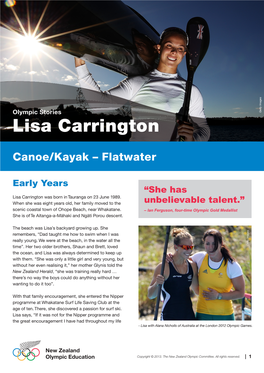 Lisa Carrington