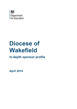 Diocese of Wakefield Version for Canon Wildey