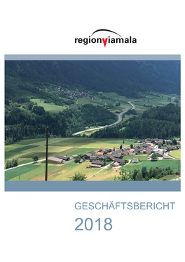 Geschäftsbericht 2018 Der Region