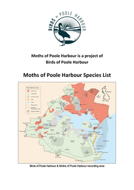 Moths of Poole Harbour Species List