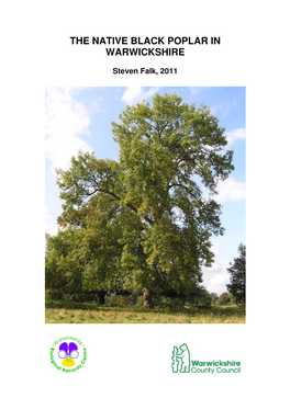 The Native Black Poplar in Warwickshire