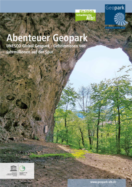 Abenteuer Geopark UNESCO Global Geopark - Geheimnissen Von Jahrmillionen Auf Der Spur