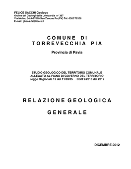 02 Relazione Geologica Generale