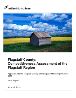 Competitiveness Assessment of the Flagstaff Region