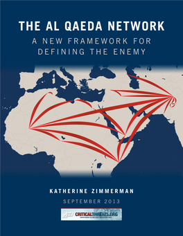 The Al Qaeda Network a New Framework for Defining the Enemy