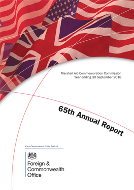 Marshall Aid Commemoration Commission Annual Report 2018