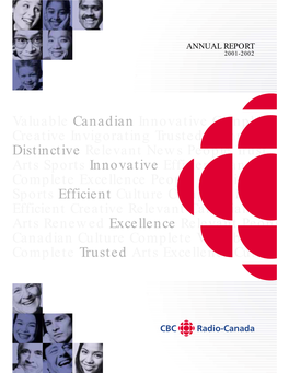 The Canadian Broadcasting Corporation's Annual Report For