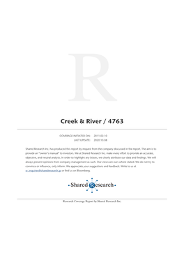 Creek & River / 4763