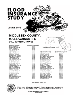 Flood Insurance Study 25017CV006B