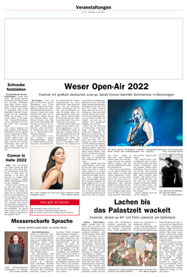 Weser Open-Air 2022