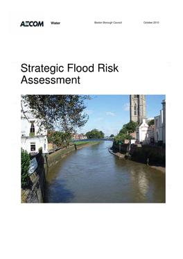 Boston Borough Strategic Flood Risk Assessment