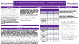 PCSK9 Inhibitor Non-Response in a Patient with Preserved LDL Receptor