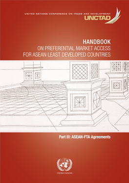 Handbook on Preferential Market Access for Asean Least Developed Countries