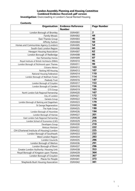 Overcrowding Data 2009-10 - Quarter 4 & Baseline Return