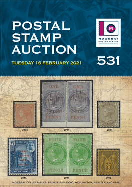 Postal Stamp Auction Tuesday 16 February 2021 5 31