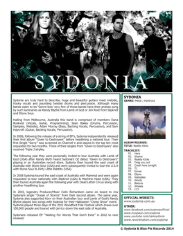 Sydonia BIO V060214