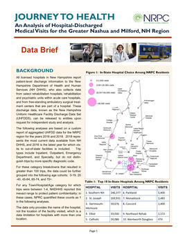 JOURNEY to HEALTH, a Hospital Discharge Data Brief for the NRPC