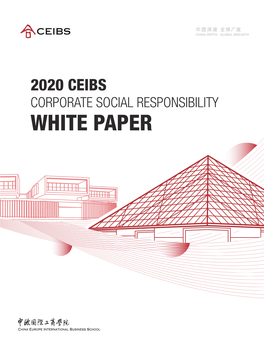 Corporate Social Responsibility White Paper