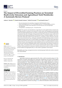 The Impact of Diversified Farming Practices on Terrestrial