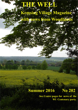 THE WELL Kemsing Village Magazine with News from Woodlands