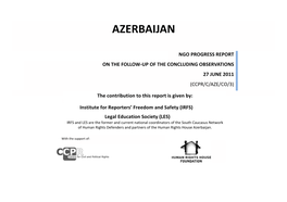 Azerbaijan FINAL June 2011