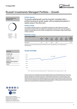 Fund Factsheet