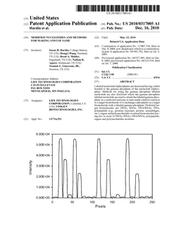 (12) Patent Application Publication (10) Pub. No.: US 2010/0317005 A1 Hardin Et Al