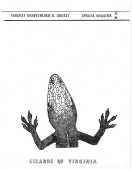 Bulletin 67 & 68 Lizards of VA