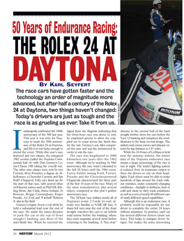 50 Years of Endurance Racing: the ROLEX 24 AT