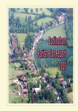 The Badingham Parish Plan 2007