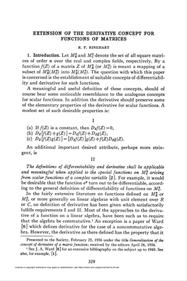 (B) Dz[F(Z)+G(Z)]=Dzf(Z)+Dzg(Z), (C) Dz\F(Z)G(Z) ] = [Dzf(Z)}G(Z) +F(Z)Dzg(Z). II