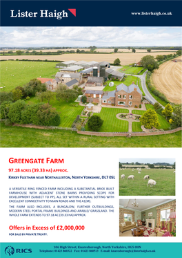 Greengate Farm 97.18 Acres (39.33 Ha) Approx