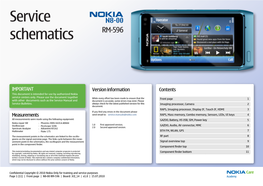 Nokia N8-00 Schematics