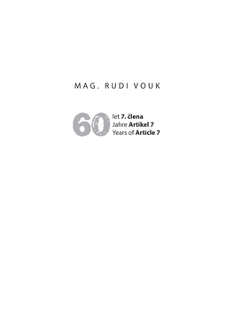 Mag. Rudi Vouk