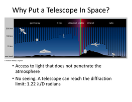 UV and Infrared Astronomy