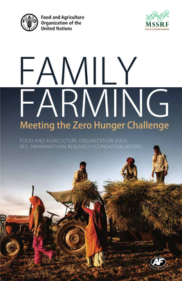 Family Farming Has Played in About the Contributors Addressing One of the Pressing Challenges of Our Age—Reducing Hunger