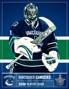 Vancouver Canucks 2009 Playoff Guide