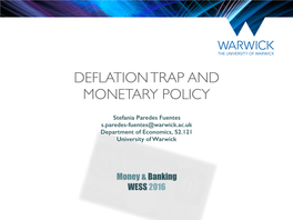 04 Deflation Trap and Unconventional Mon